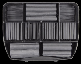 S80910 Assortment shrinking tube T2, black