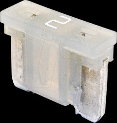 FLP7002 Automotive fuse, miniOTO Low Profile, 58 Vdc, 2 A
