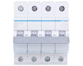 Wyłącznik nadprądowy 4P B 40A 6kA AC MBN440E