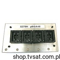 CBG048-035C BGA 48 Ball TEST Socket BGA48TH TI