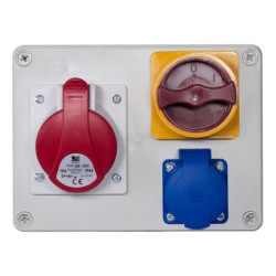 Rozdz Gn.16/5 230Vx1 wył.01 IP44 PAWBOL B.1093W