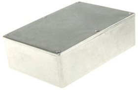 Obudowa ekranowana Srebrny IP66 Neopren, 171.9 x 120.9 x 55mm, RS PRO