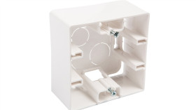 Niloe.Puszka Natynkowa Jednokrotna 88.5X88.5X40mm Ip20 Biała 88,5X88,5X40 664798