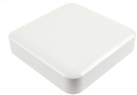 ABS enclosure, (L x W x H) 200 x 200 x 45 mm, light gray (RAL 7035), IP66, 1557HGY