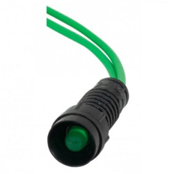 Kontrolka LED 24V fi5mm zielona F4.0062 F-ELEKTRO