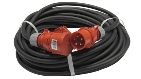 Przedłużacz Budowlany Trójfazowy Elcord Cee 16A 400V Ip44 30M H07rn-F 5G1,5 Z...