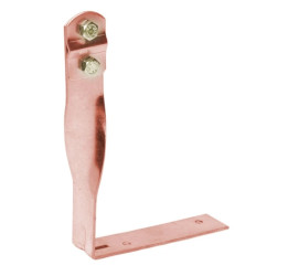 Uchwyt kątowy L-100mm H-100mm miedziany skręcony skręcany 11.1.1/S CU /91101603/