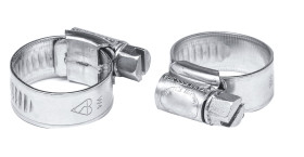 Opaska zaciskowa średnica wew 11 → 16mm ślimakowa RS PRO Stal nierdzewna szerokość 9.5mm