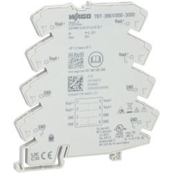 WAGO 787-3861/000-3000 2 Potentials 4 Clamping Points 0/24V Distribution Module