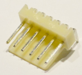 GW06RA wtyk kątowy do druku 6 pin, raster 2,54