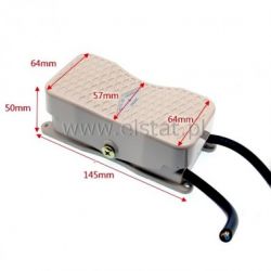 Przełącznik pedał ( ON)-OFF-( ON); dwustronny