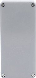 Boxexpert BXPBPOL1607555-E02-66 Urządzenia przemysłowe Elbe Polyester grau 1607555, IP66, 75 mm x 160 mm x 55 mm , 1 szt