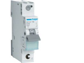 Wyłącznik nadprądowy C 16A 1P 6kA QuickConnect MCS116 HAGER
