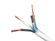 Przewód instalacyjny OWY (3x1,5) drut, 1 m