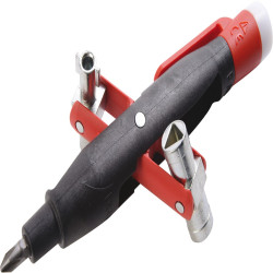 Klucze krzyżakowe SAM liczba profili 4 Ołówkowy