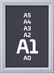 17FOM25A1S Folding frame, A1, aluminium