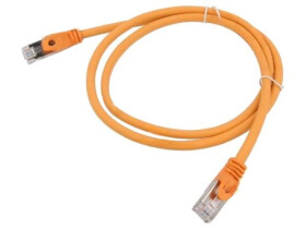 Patch cord S/FTP, Cat 6a, RJ45 wtyk z obu stron, linka, Cu, 2m PP6A-LSZHCU-O-2M
