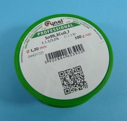 Sn99,3Cu0,7 Q 1,20 100g SPOIWO BEZOŁOW.