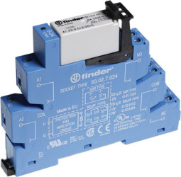Coupling relay 2 Form C (NO/NC), 12 V (DC), 8 A, 250 V (AC), 38.52.7.012.0050