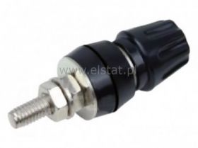 Gniazdo banan lab. 4mm z zaciskiem GLZ932 B 50A