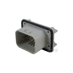 TE Connectivity 1-776267-4 Conn Male Shrouded 14 Positions R/A Header W/Gasket