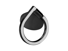 Uchwyt uniwersalny typu pierścień do telefonu czarny