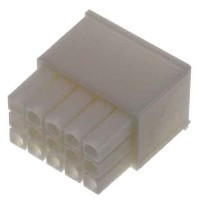 TECMIN3X5W Obudowa złącza, typ obudowy: wtyk (męska), 15pin, 3x5 (można użyć terminali męskich lub żeńskich) raster pinów: 4.14m