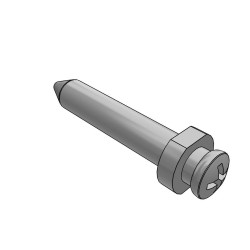 Adapter złącza Kołek prowadzący Samtec do użytku z: SERIA SEAM