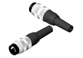 Łącze DIN RS PRO 5-pinowe, seria DP1605APA Kabel Prosty Standard 250V 5 5A IP40 Męski