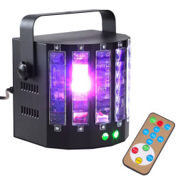 Efekt Półokręg LED + Laser Lampa dyskotekowa