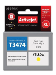 Tusz Activejet AE-34YNX (zamiennik Epson 34XL T3474 Supreme 14 ml żółty)
