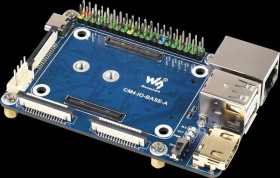 19887 Raspberry Pi - Compute Module 4 Mini Base Board, without RTC