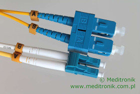 Patchcord ÅwiatÅowodowy LC-SC OS2 9/125Âµm SM duplex dÅ.3m