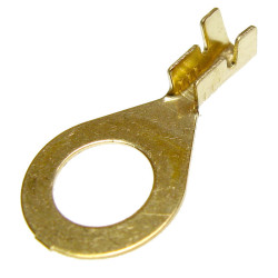 Konektor oczkowy 8,2mm złote i srebrne