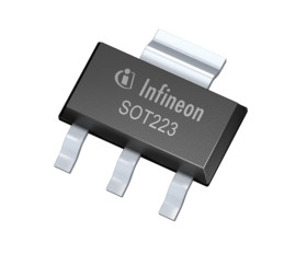 MOSFET N-kanałowy 660 mA SOT-223 200 V SMD Pojedynczy 1,8 W 1,8 oma