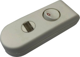 interBär 8093-108.01 Przełącznik przewodowy biały 1 x wył/wł 2 A 1 szt.