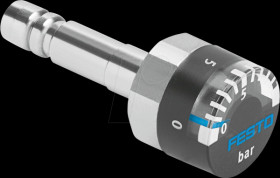 153385 Manometer, 0 - 10 bar, 15 mm, QS-8