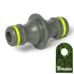 Nypel do łączenia 2 szybkozłączy złączka do węży z szybkozłączami Bradas LE-2200