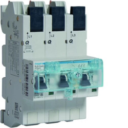 MCB SLS Wyłącznik nadprądowy selektywny 3P, Cs, 40 A, szyny Cu 40-12x5/10mm HTS340C