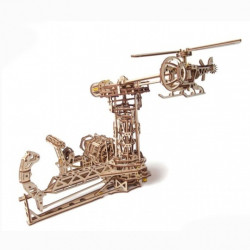 Awiator - model mechaniczny do składania - fornir - 726 elementów - Ugearsmodels 70053