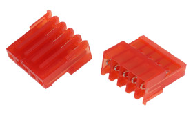 Złącze IDC 5-pinowe raster: 2.54mm Żeński Montaż na kablu TE Connectivity