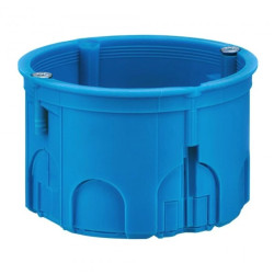 Puszka podtynkowa 40mm głębokości z wkrętami niebieska Z60Kw 34049203