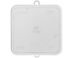 Puszka n/t szara 65x65x32 mm IP55 bezhalogenowa EC411C2