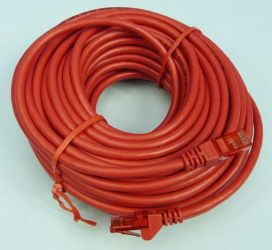 U/UTP 6e 20,0mb CZERWONY CCA PATCHCORD
