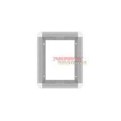 Ramka M 2-P L3 LAK. SREBRNA podtynkowa MIFON