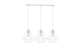 Lampa Wisząca Alma White 3Xe27 Mlp8963 Milagro