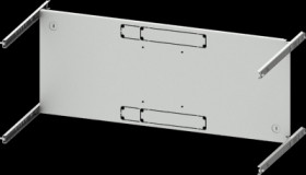 Mounting plate, metal, (L x W x H x D) 800 x 800 x 300 x 400 mm, for 3KL-, 3KA713, 3- or 4 pole, 8PQ6000-2BA61