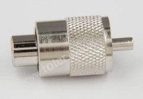 Wtyk UHF na kabel RG58 nakręcany bakelit Vitalco