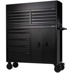 Draper 24249 BUNKER&#xAE; 13 Drawer Combined Roller Cabinet &amp; Tool Chest 52&quot; BK