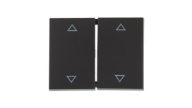 K.1 Klawisz Świecznikowy 2-Biegowy Z Nadrukiem Symbolu /Strzałki/ Antracyt...